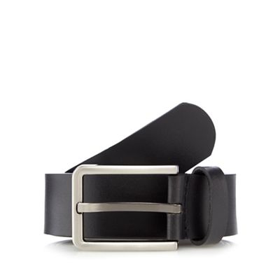 Hammond & Co. by Patrick Grant Black leather pin buckle belt